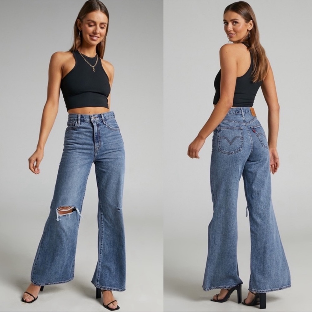 Levi's® Premium HIGH LOOSE FLARE WOMEN'S JEANS